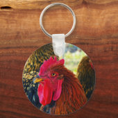 Handsome Rooster Sleutelhanger (Voorkant)