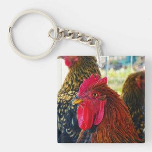 Handsome Rooster Sleutelhanger