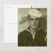Handsome Sailor Briefkaart (Voorkant / Achterkant)