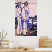 Handsome Sailors, WW1 1917 Art Poster (Keuken)