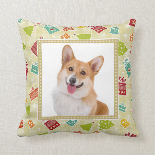 Handsome Smiling Corgi Kussen