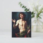 Handsome St. Sebastian Briefkaart (Staand voorkant)