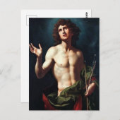 Handsome St. Sebastian Briefkaart (Voorkant / Achterkant)