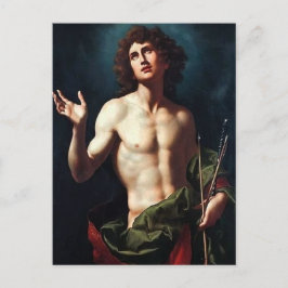 Handsome St. Sebastian Briefkaart