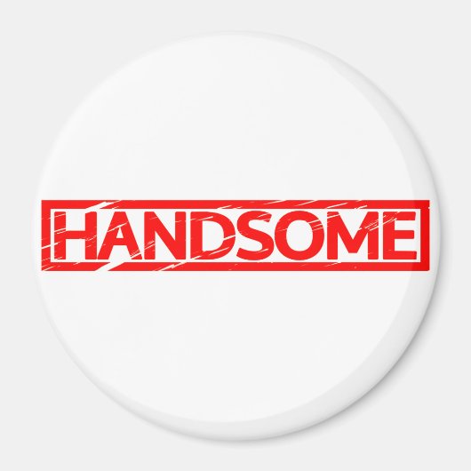 Handsome Stamp Magneet (Voorkant)