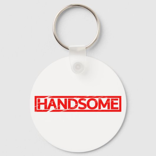 Handsome Stamp Sleutelhanger (Voorkant)