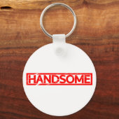 Handsome Stamp Sleutelhanger (Achterkant)