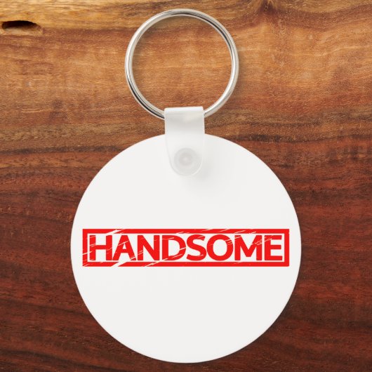 Handsome Stamp Sleutelhanger (Achterkant)
