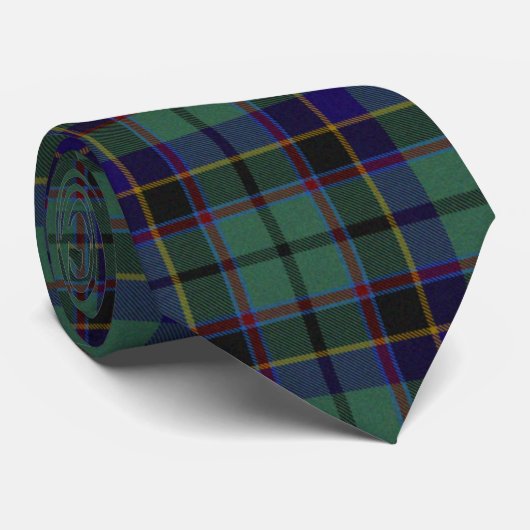 Handsome Stephenson Tartan Spond Stropdas (Opgerold)