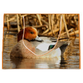 Handsome Stranger in Town Eurasian Wigeon Large Cadeautasje (Voorkant)