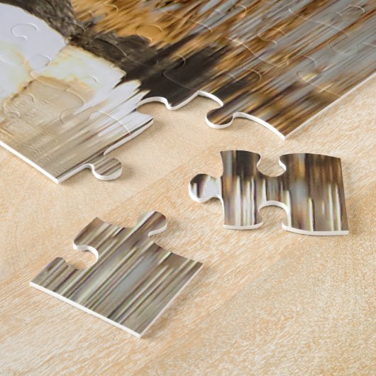 Handsome Stranger in Town Eurasian Wigeon Legpuzzel (Zijkant)