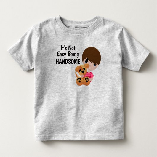 Handsome - Toddler Fine Jersey T-Shirt (Voorkant)