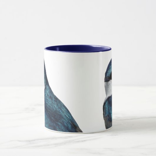 Handsome Tree Swallow: Bird on a Wire Mok (Midden)