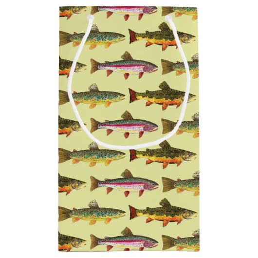 Handsome Trout Vist, Ichthyology Klein Cadeauzakje (Achterkant)