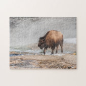 Handsome Young Bison of Buffalo Legpuzzel (Horizontaal)