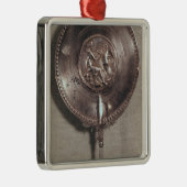 Handspiegel met Leda en de zwaan Metalen Ornament (Rechts)