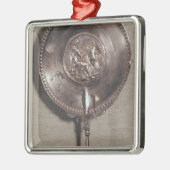 Handspiegel met Leda en de zwaan Metalen Ornament (Links)