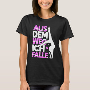 Handstand Gymnastics Girls Acrobat T-shirt