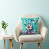 Handstand Mermaid Magic Kussen (Stoel)