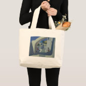 Handstand Santorini Grote Tote Bag (Voorkant (product))