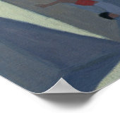 Handstand Santorini Poster (Hoek)