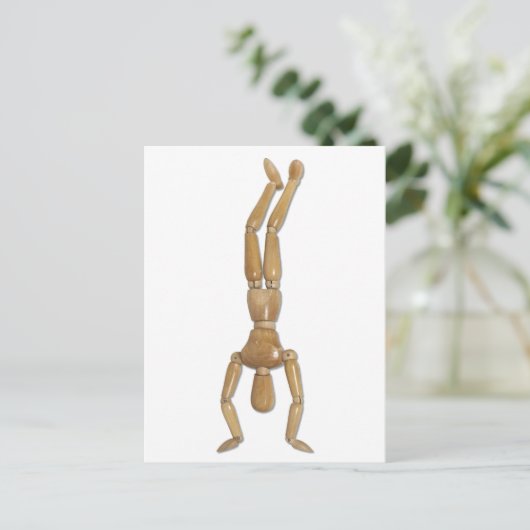 Handstandaard Briefkaart (Staand voorkant)