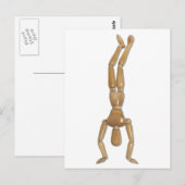 Handstandaard Briefkaart (Voorkant / Achterkant)