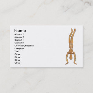 Handstandaard, Naam, Adres 1, Adres 2, Contact.. Visitekaartje