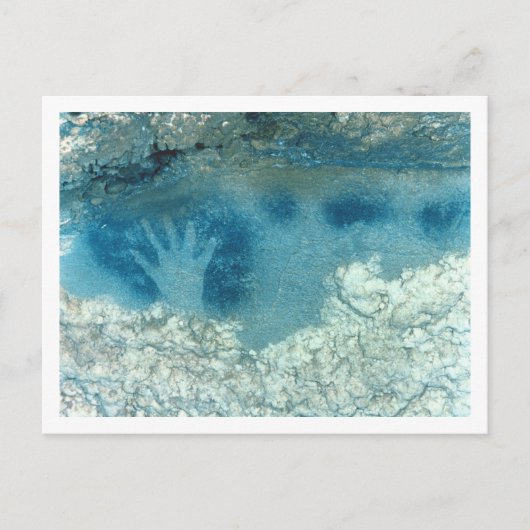 Handstencil, bovendeel van de Spotted Ho Briefkaart (Voorkant)