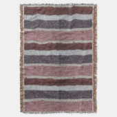 handstrepen van brei- en haakwerk deken (Voorkant Verticaal)