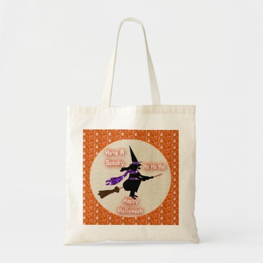 Handtas bezemsteel WItch (Voorkant)