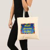 Handtas Happy Birthday voor mij (Voorkant (product))