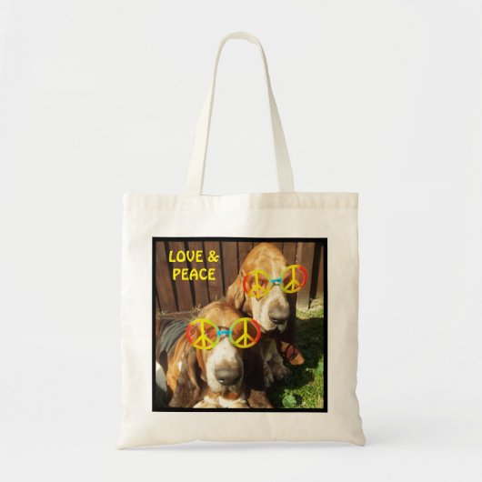 Handtas Liefde & Vrede (Voorkant)