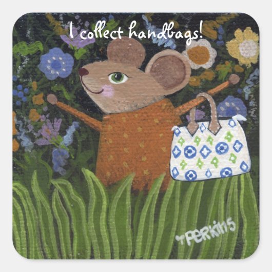 Handtas Lover Sticker (Voorkant)