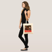 Handtas met afneembare beschermhuls Blijf thuis (Voorkant (model))