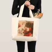 Handtas met kerstman (Voorkant (product))