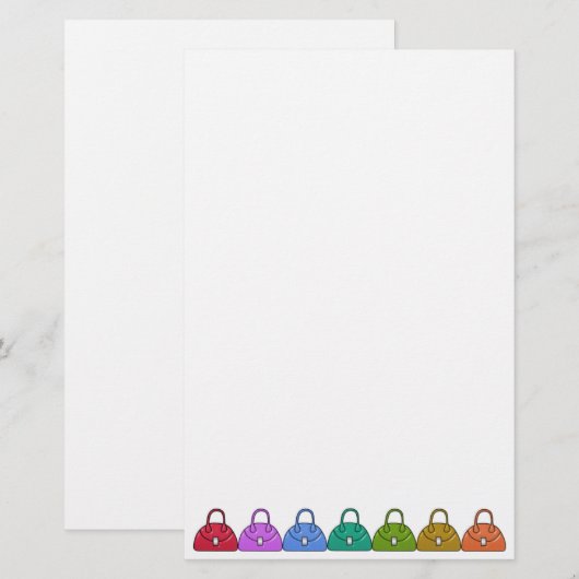 Handtassen Briefpapier (Voorkant / Achterkant)