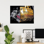 Handtassen in Sorrento, Italië Poster (Thuiskantoor)