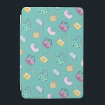 Handtassen met handtas, handtassen, spatroon Blauw iPad Mini Cover<br><div class="desc">Handgetrokken girale handtas collage. Optie om over met de achtergrondkleur te spelen en aan te passen om uw te maken.</div>