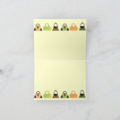 Handtassen  notitiekaartje (Binnen)