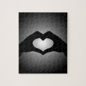 handtekenbord Heart Legpuzzel (Verticaal)