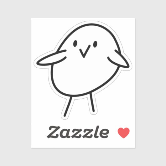 Handtekening Aangepaste snijder vinylSticker Sticker (Vel)