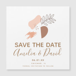 Handtekening Abstract botanisch opslaan Datum foto