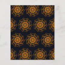 Handtekening abstract patroon plakboek