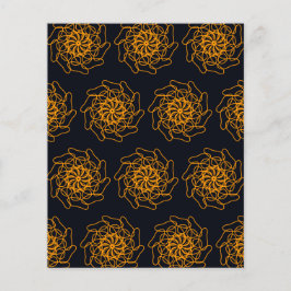 Handtekening abstract patroon plakboek