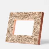 Handtekening Abstract ventilatorpatroon Gegraveerde Lijstjes (Links)