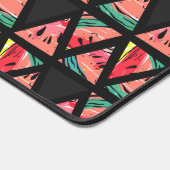 Handtekening Abstract watermeloenpatroon Bureaumat (Hoek)