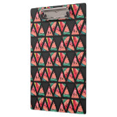 Handtekening Abstract watermeloenpatroon Klembord (Links)