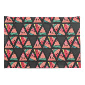 Handtekening Abstract watermeloenpatroon Kussensloop (Achterkant-Rechts)