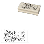 Handtekening - Abstracte structuurgroep 1 Rubberstempel (Gestempeld)
